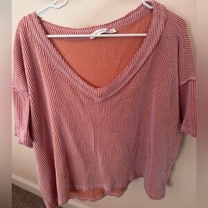 Altar’d State Cropped Ribbed shirt